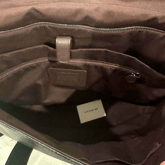 Hamilton Portfolio Brief In Signature Canvas - Picture 2 of 5